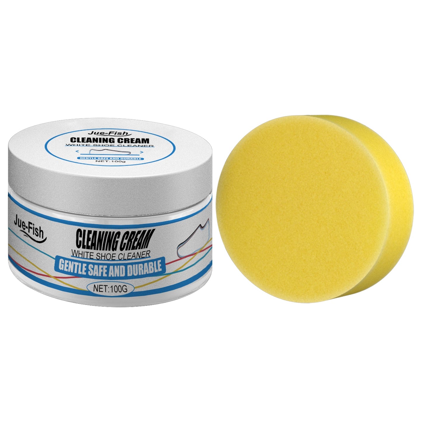 Crème de nettoyage blanche premium pour chaussures de sport