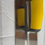 High quality stainless steel V-groove shovel, 28Cm x 11.5 Cm, perfect for buckets, slate, plaster, concrete, curved handles, hig - Korvel
