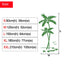 3D Coconut Tree Acrylic Mirror Wall Sticker For Children's Room Dining Room Living Room DIY TV Wall Background Home Decoration - Korvel