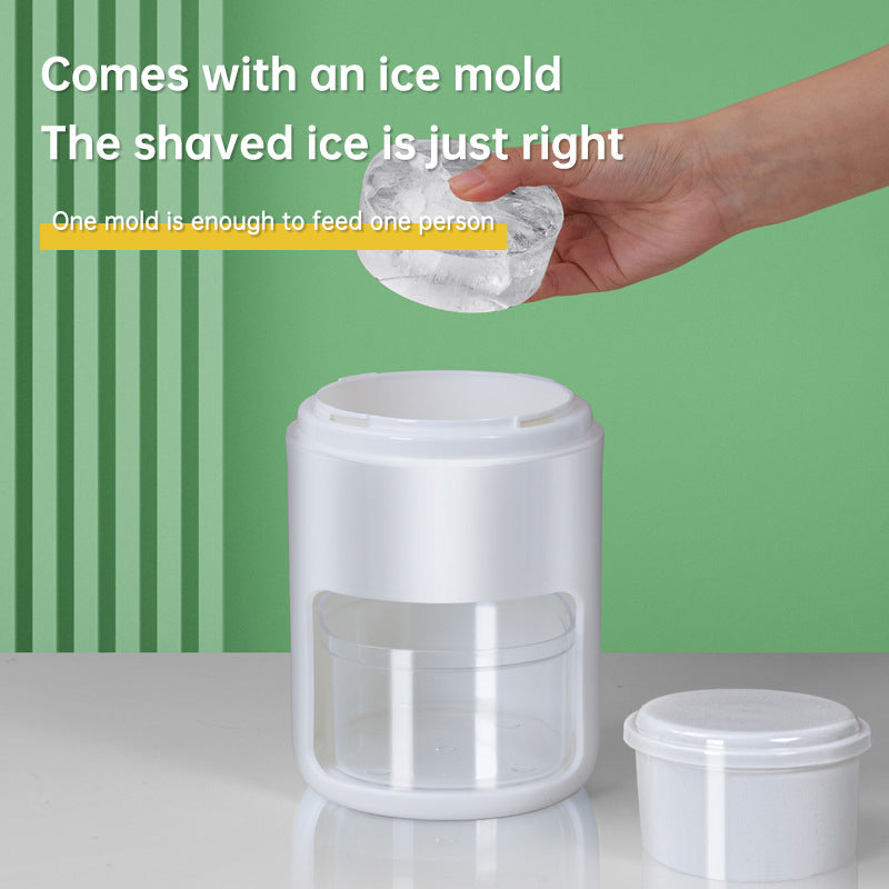 Raspador de Hielo Manual Premium para Delicias Refrescantes