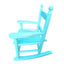 Children's rocking light Light Blue chair- Indoor or Outdoor -Suitable for kids-Durable - Korvel