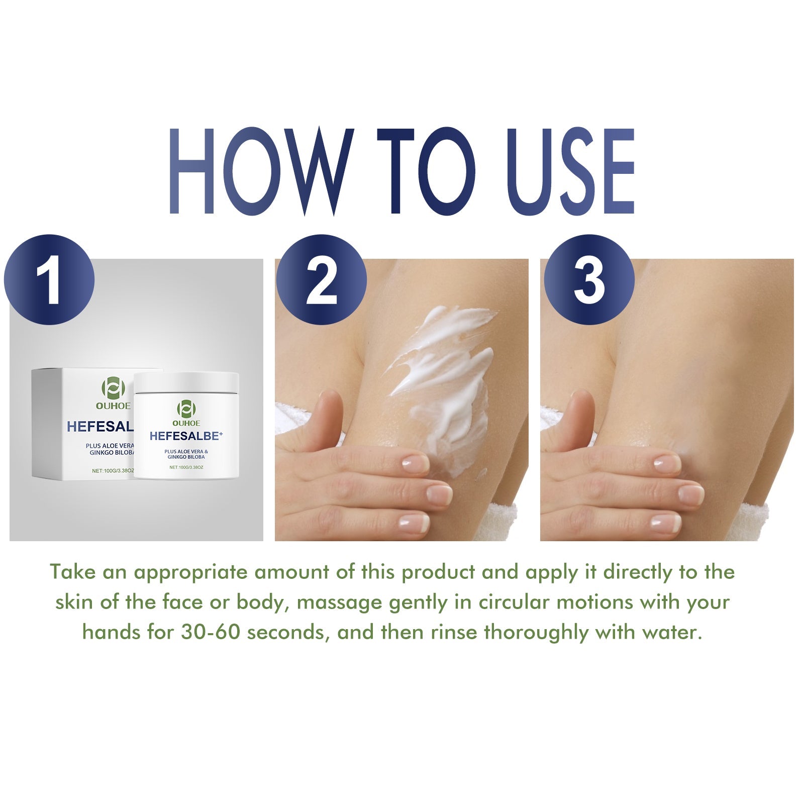 Plus Aloe Vera & Ginkgo Biloba, Anti-Aging And Smoothing Fine Lines & Wrinkles Facial Line Firming Facial Anti-Wrinkle Cream - Korvel