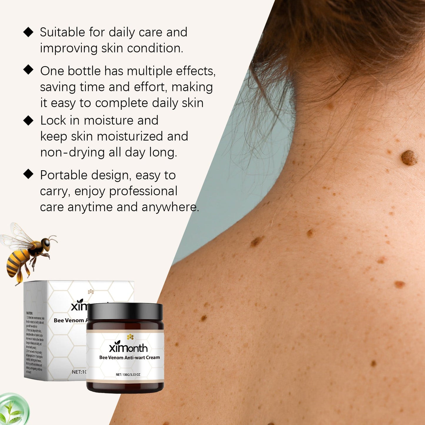 Skin Care Cream Clear Skin Moisturizing Smooth Skin Gentle Repair Cream Herbal Care Cream - Korvel