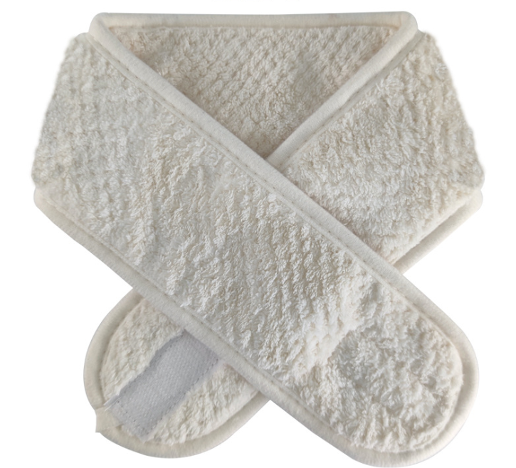 Bandeaux en Tissu Éponge Réglables pour le Maquillage et les Soins de la Peau