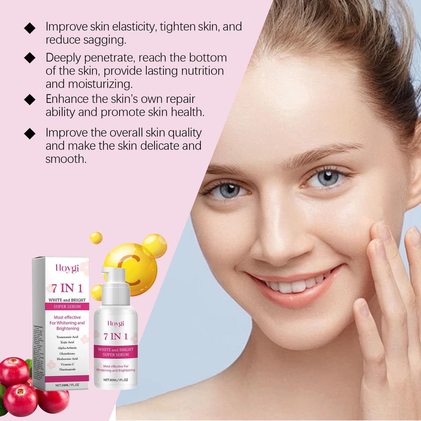 Esencia Facial Hidratante Suave 7 en 1