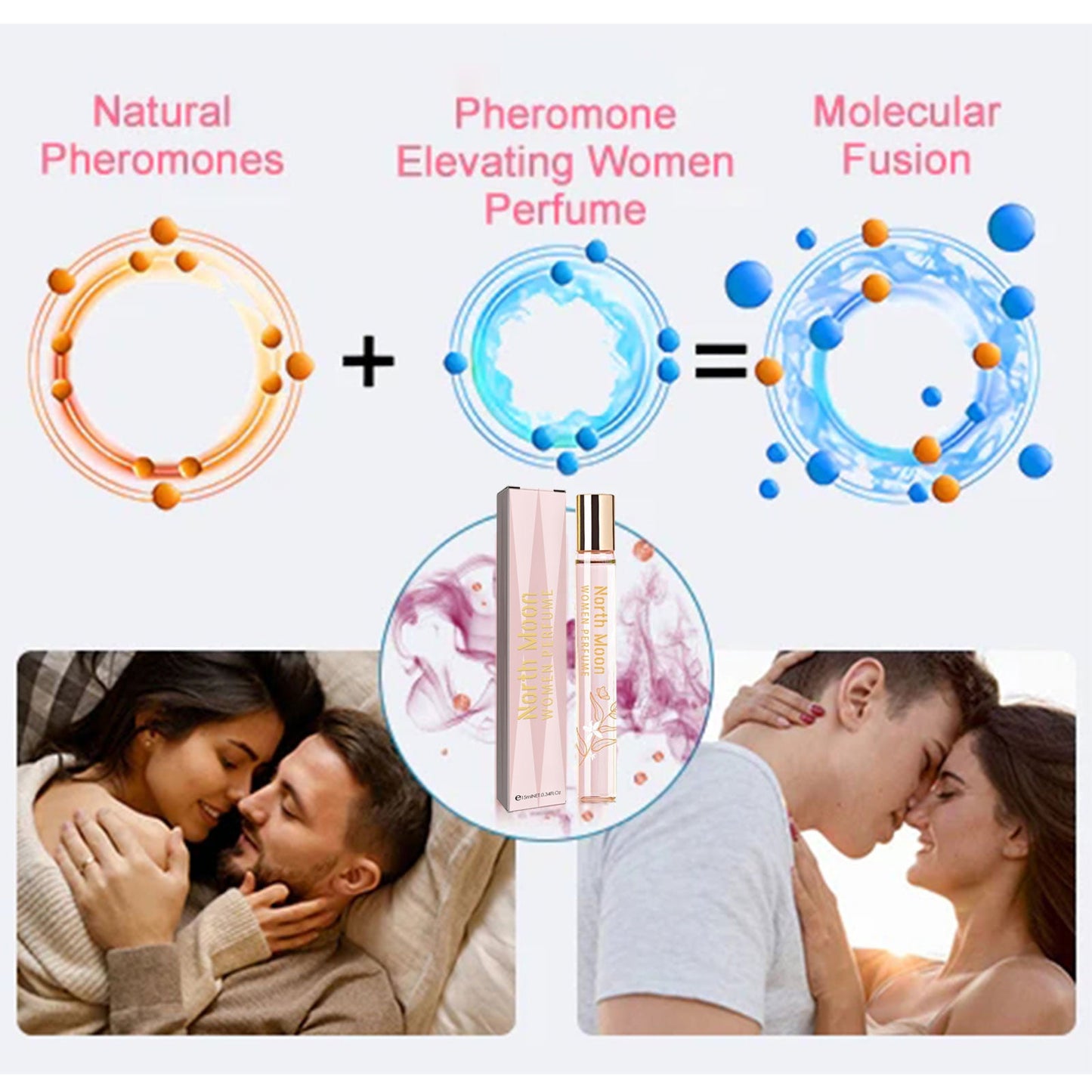 Ladies Ball Perfume, Portable Fragrance Lasting Light Fragrance Ball Perfume - Korvel