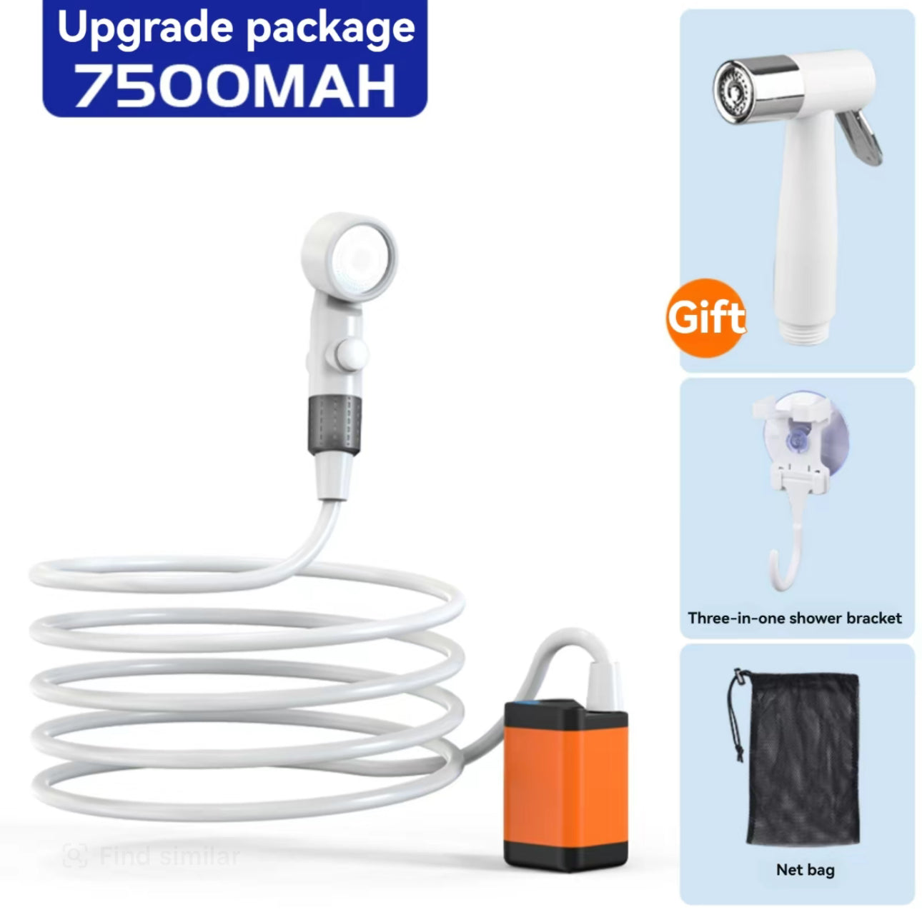 TravelWash Portable Shower - Korvel