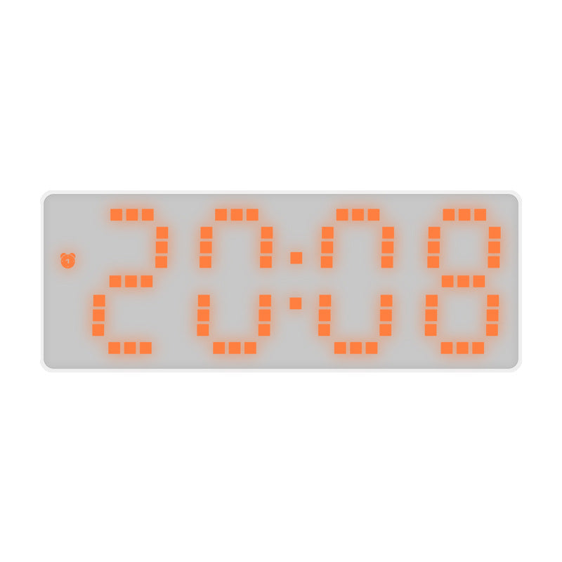 Simple Style LED Electronic Alarm Clock Battery and Plug-in Dual-use Timepiece Yida Time - Korvel