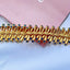 European and American Fashion Trend Retro Literary Inlays Fresh and Versatil, Sea Blue Zircon Texture Copper Plated 18K Bracelet - Korvel