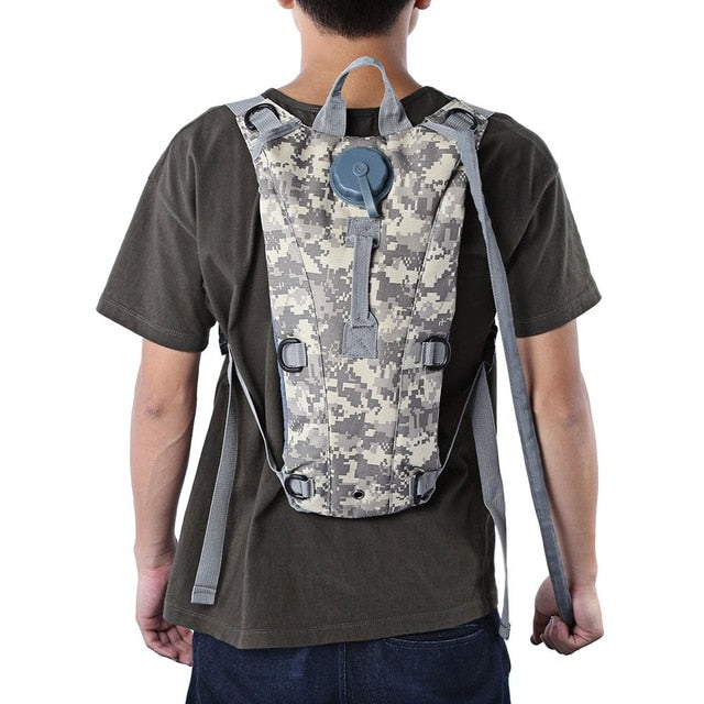 3L Water Bag Molle Military Tactical Hydration Backpack Water Bag Liner Camelback camping camelback bicycle mochila de Hydration - Korvel