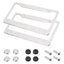 Juego de Marcos para Placas de Licencia con Brillantes Strass