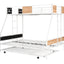 Metal Twin over Full Bunk Bed with Trundle - Korvel