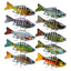 10cm Luya Bait Multi-Section Fish Plastic Hard Bait 15.5g Seven Sections Luya Bionic Bait Section Long Distance Cast Fake Bait Bait - Korvel