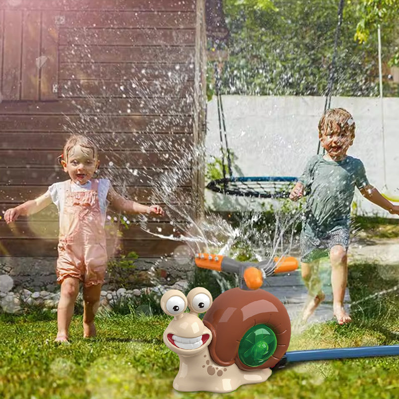 Cartoon snail sprinkler for boys and girls, summer garden lawn, water - spraying toys, fun pool party, backyard - Korvel