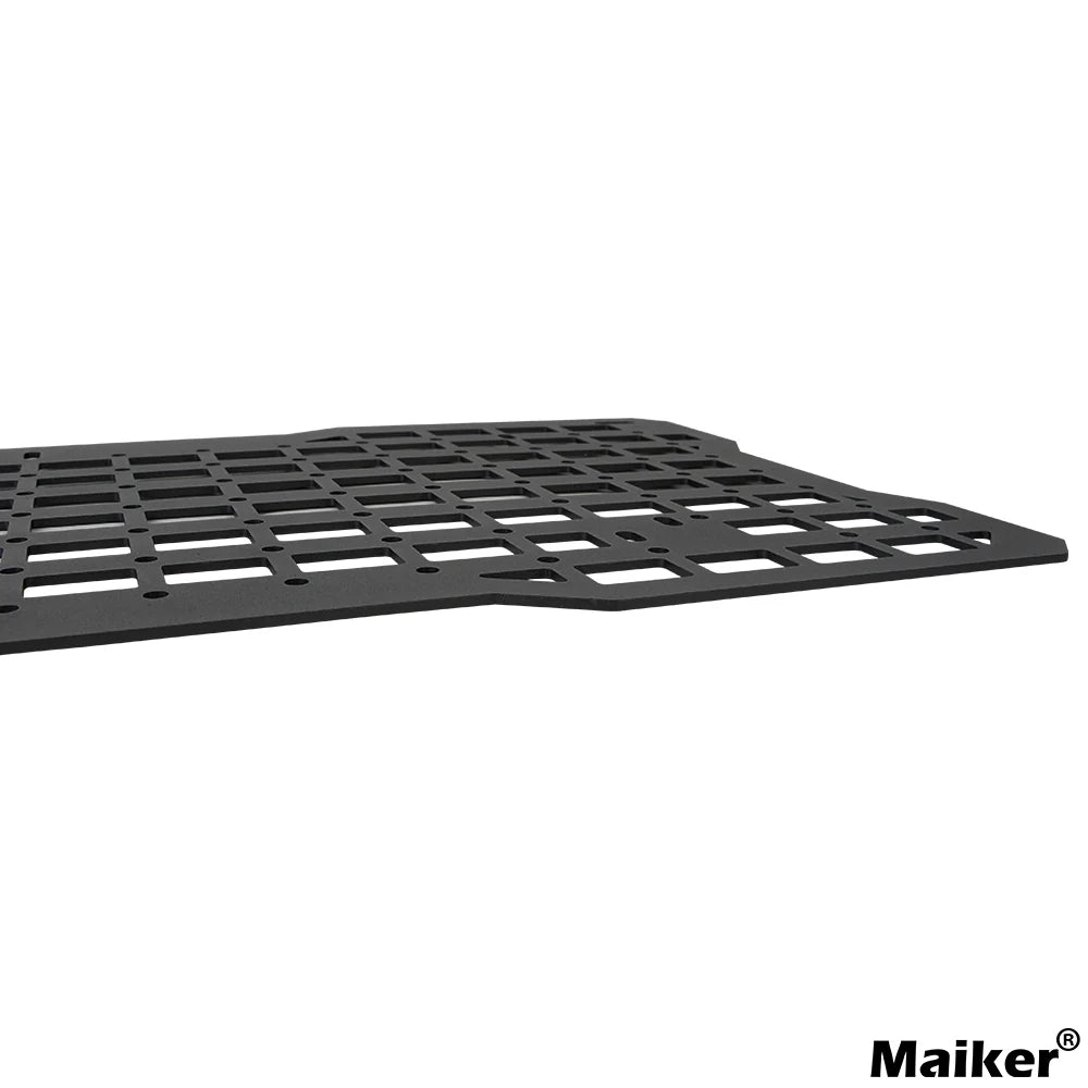 JK&JL Tailgate Tactical Panel for Wrangler Tailgate Tool Kit/JL Organizer Racks Compatible with Jeep Wrangler 2007-2022 JK JKU & - Korvel
