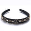 Fine Edged Glass Drill Sponge Hair Hoop