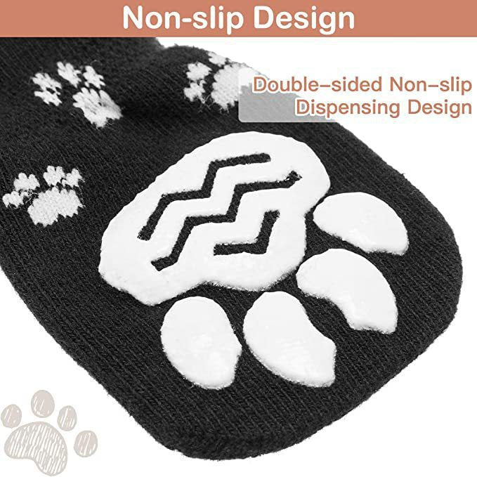 Chaussettes Premium pour Animaux de Compagnie - Antidérapantes et Imperméables