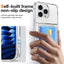 Coque iPhone 16 transparente premium avec emplacement pour carte