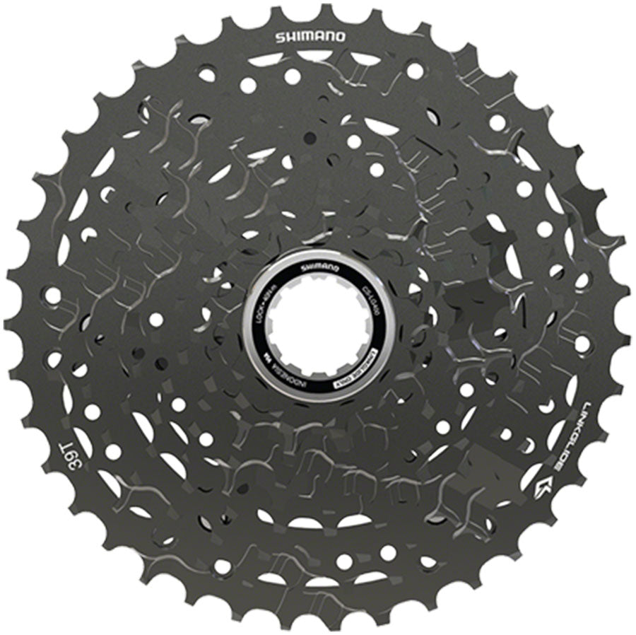 Cassette Shimano CUES CS-LG400-10 - 10 Velocidades 11-39t LINKGLIDE Negro