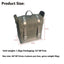 Thick Waterproof Large Capacity Canvas Motorcycle Side Bag