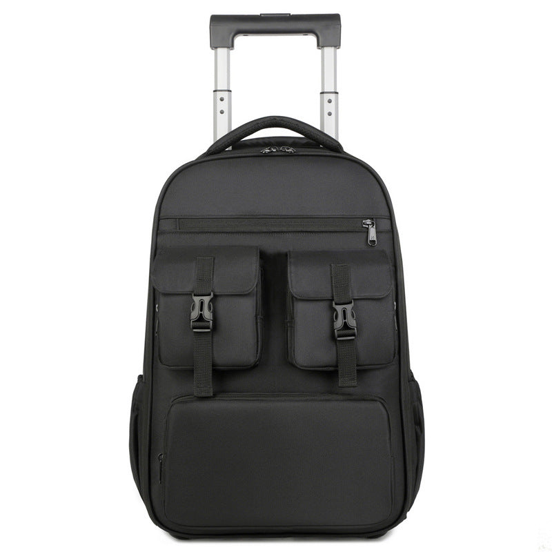 Mochila Trolley Expandible Multifuncional con Airbag