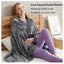Premium USB Heated Flannel Blanket for Cold Protection