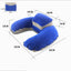 Inflatable Two-in-One Travel Pillow Set