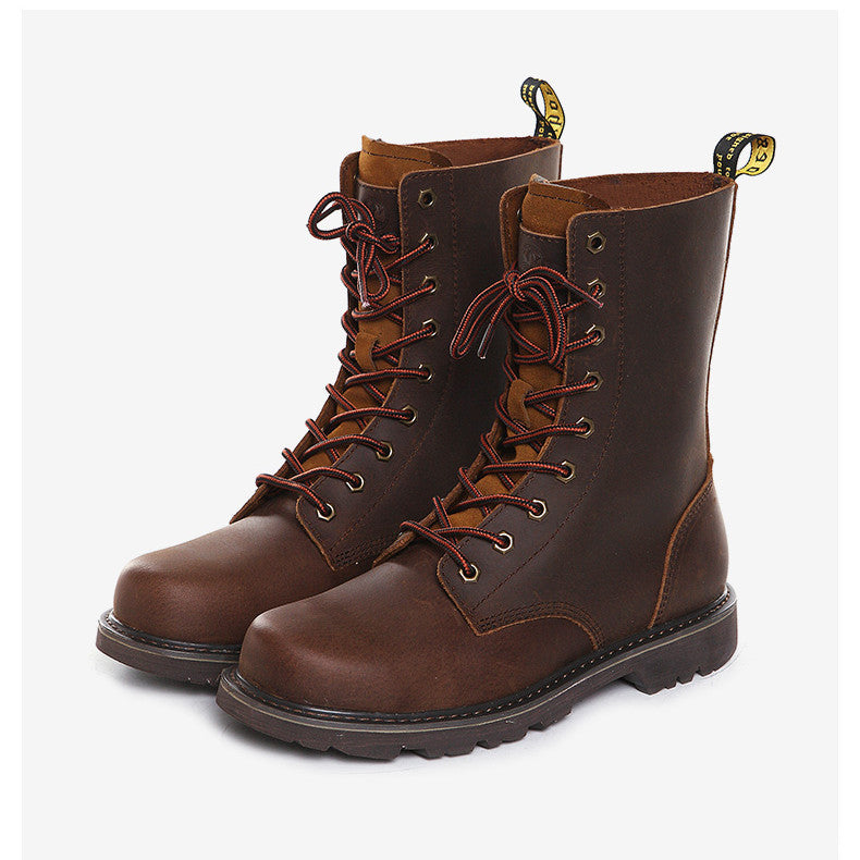 Bottes hautes de moto en plein air premium