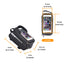 Sac de tube supérieur de vélo imperméable premium pour téléphones mobiles