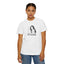We Coexist T-Shirt – Minimalist Cat Lover Graphic Tee