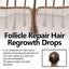 Follicle Repair Hair Regrowth Drops, Hair Protection Strong And Solid Hair Thickening Scalp Nourishing Massage Lotion - Korvel