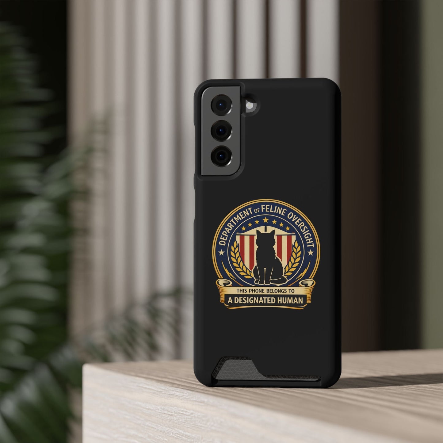 Department of Feline Oversight MagSafe iPhone Case - Designated Human Edition