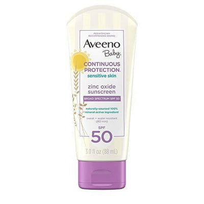 Aveeno Baby Mineral Sunscreen Lotion SPF 50 - Travel Size
