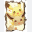 New 3D Pikachu Wall Sticker Pok é mon Wallpaper Self adhesive Cartoon Graffiti Anime Poster Children's Room PVC - Korvel