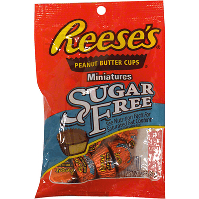 Reese's Sugar Free Peanut Butter Cups – 12 Count Bag