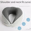 U Shaped Pillow Memory Cotton Can Store Travel Pillows, Nap Pillows, Neck Protection Pillows, Portable Neck Pillows - Korvel