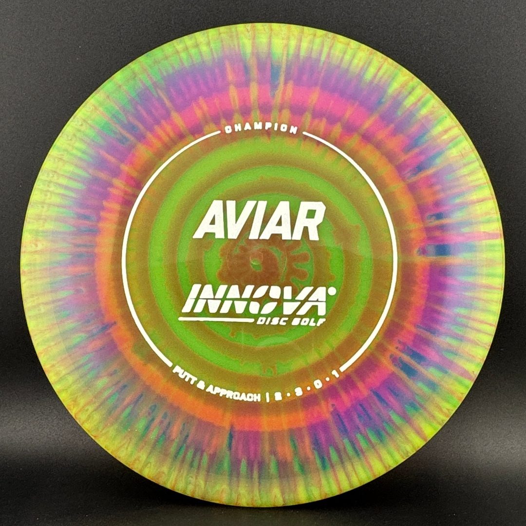 I-Dye Champion Aviar Disc Golf Putter