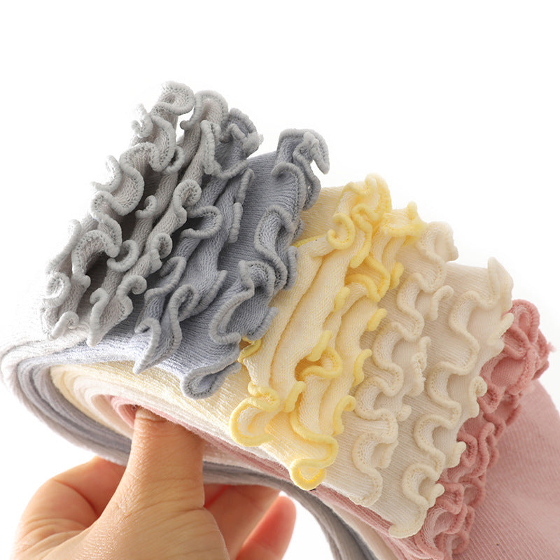 Calcetines de bebé de algodón peinado premium - Colección primavera y verano