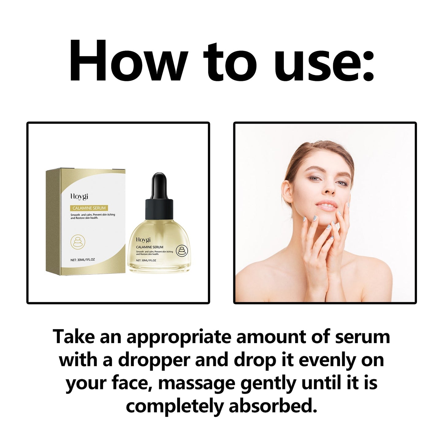 Calamine Serum, Improve Skin Dry Dull Acne Muscle Acne Hydrating Plump - Korvel
