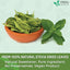 Stevia Leaf, Whole Dried Leaves, Tea Bags, Powder, 100% Natural and Pure from Stevia Leaves. Sugar Substitute for Tea, Coffee. Loose Leaf Stevia Herbal Tea. Zero Calorie Sweetener. No Sugar, No Caffeine, No Gluten, Vegan. - Korvel