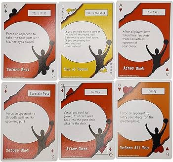 RIPT Revenge Disc Golf Card Game