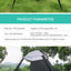 Pop Up Beach Tent Sun Shade Shelter Anti-UV Shelter Fully Automatic Folding Camping Tent - Korvel