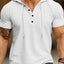 Men's Plus Size Drawstring Short Sleeve Hoodie