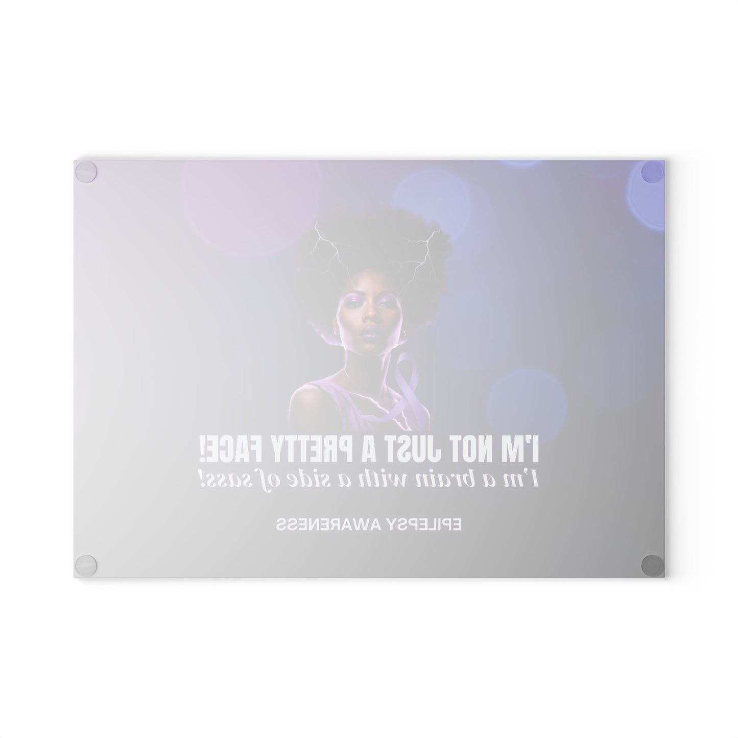 Tabla de Cortar de Vidrio Sassy Brain
