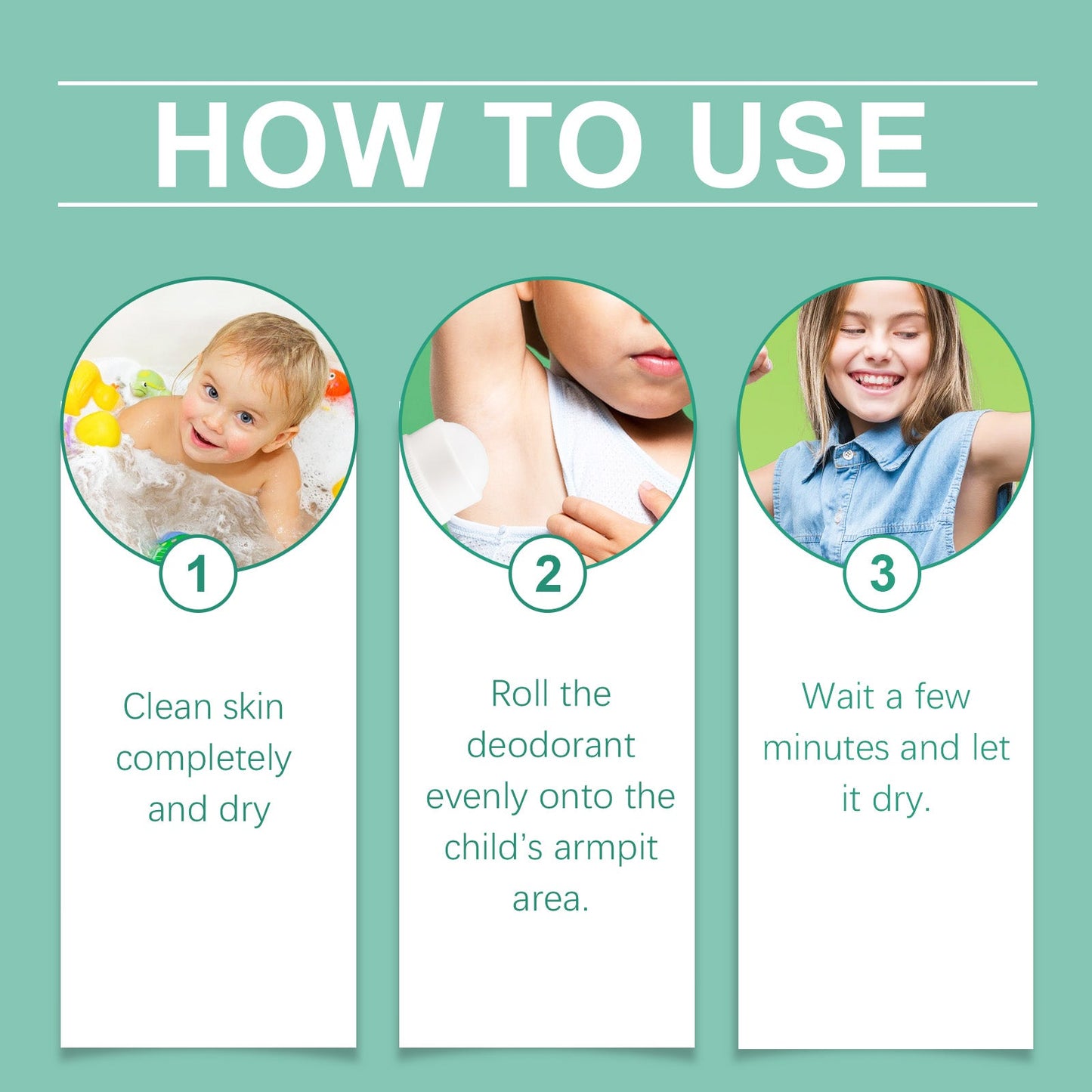Vanilla Citrus Roll-On Fragrance For Kids Sweat Roll-On Armpit Sweat Cleansing Fragrance Gentle And Fresh - Korvel