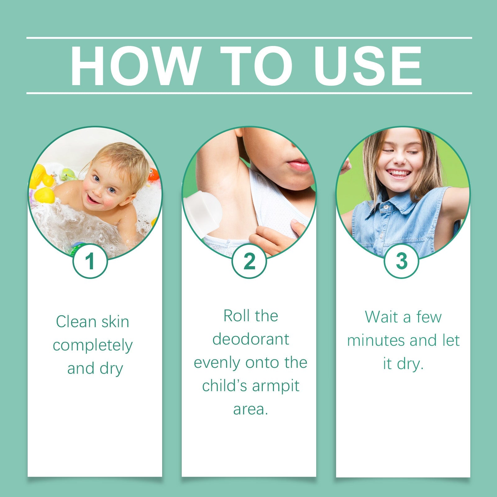Vanilla Citrus Roll-On Fragrance For Kids Sweat Roll-On Armpit Sweat Cleansing Fragrance Gentle And Fresh - Korvel