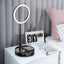 Anillo de luz LED plegable con soporte ajustable para fotografía