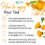 Bolsitas de té de caléndula, flores de caléndula 100 % naturales y puras, ecológicas. Infusión de caléndula. Sin azúcar, sin cafeína, sin gluten, vegana. 