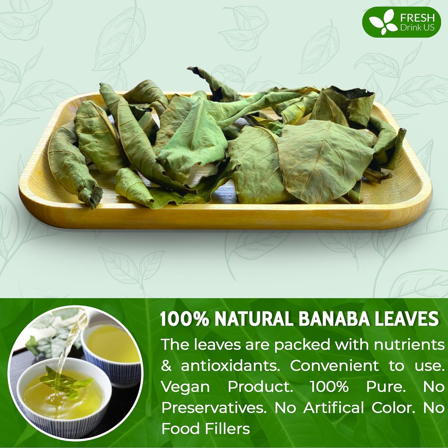 Premium Banaba Dried Leaves - Korvel