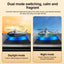Solar Rotating Helicopter Aromatherapy Car Ornaments Car Air Freshener Alloy + ABS Wooden Aromatherapy Machine - Korvel
